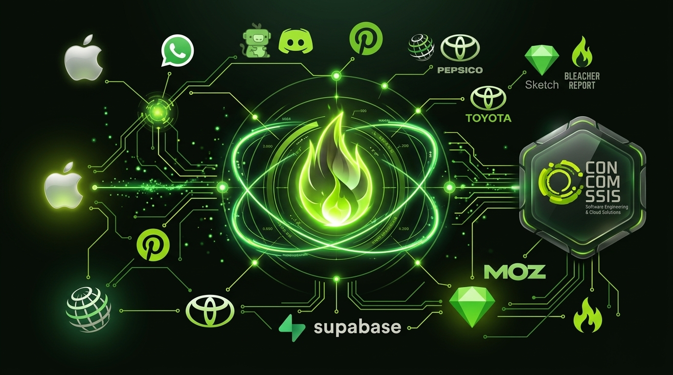 Mapa de Nodos de Marcas que utilizan Phoenix Framework y CONCOMSIS